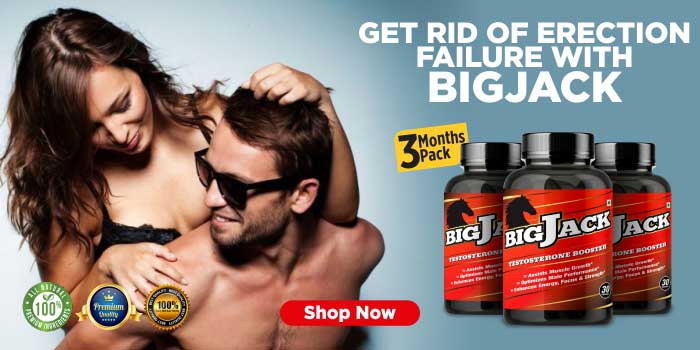 Unable to Please Your Partner? Try Bigjack Testo Booster Capsules